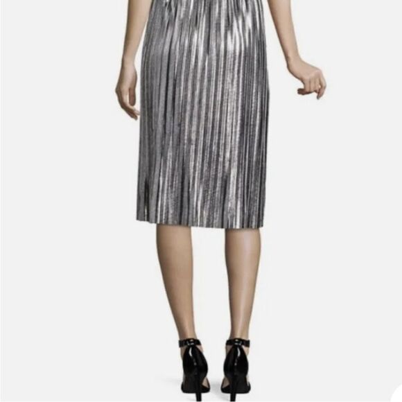 Project Runway Sivery Knife Pleated Skirt - Picture 9 of 9